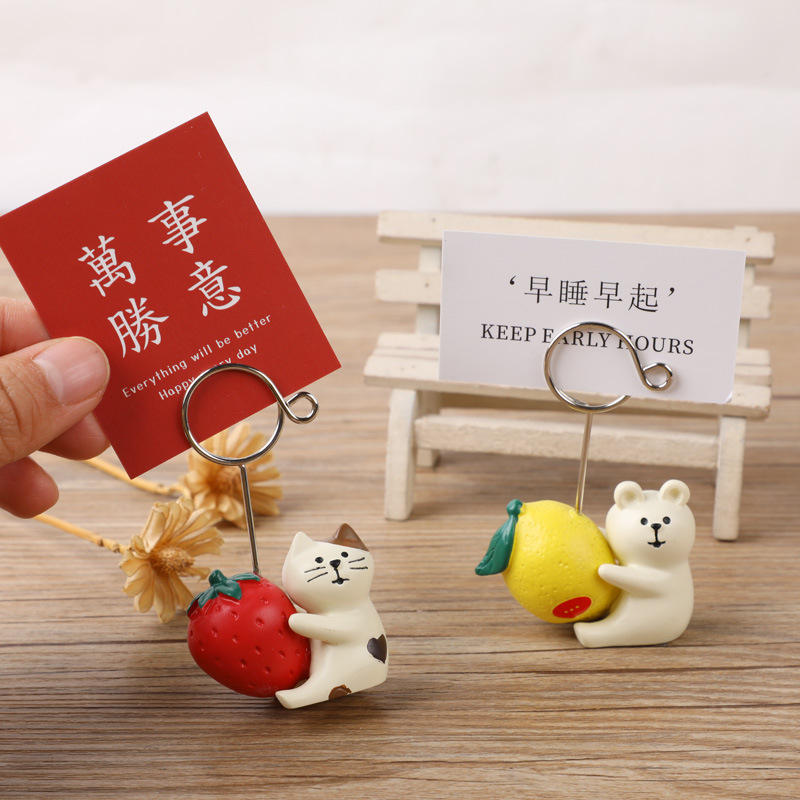 Animal Cartoon Photo Clip Base - Resin Art Name incelemesi ve fiyatı