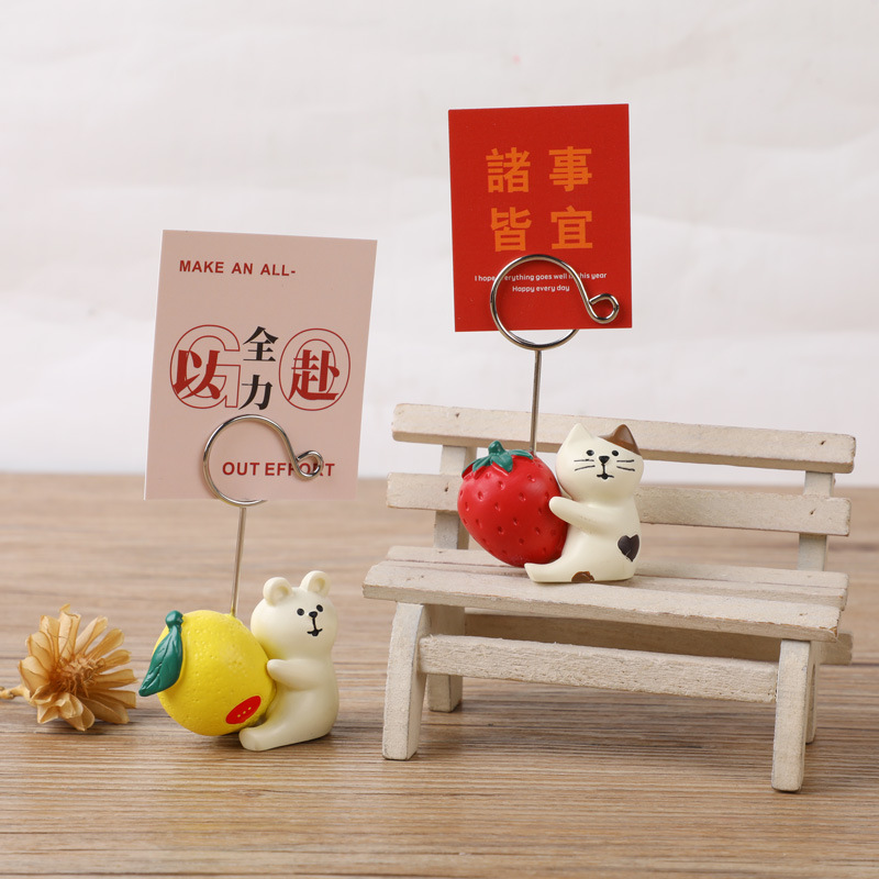 Animal Cartoon Photo Clip Base - Resin Art Name incelemesi ve fiyatı