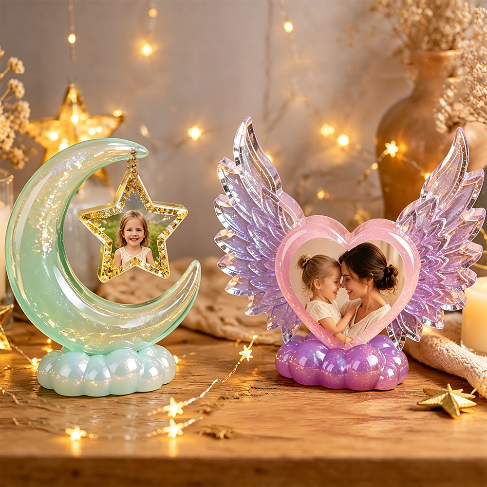 S0308 Heart Shaped Photo Frame - Resin Art Design incelemesi ve fiyatı