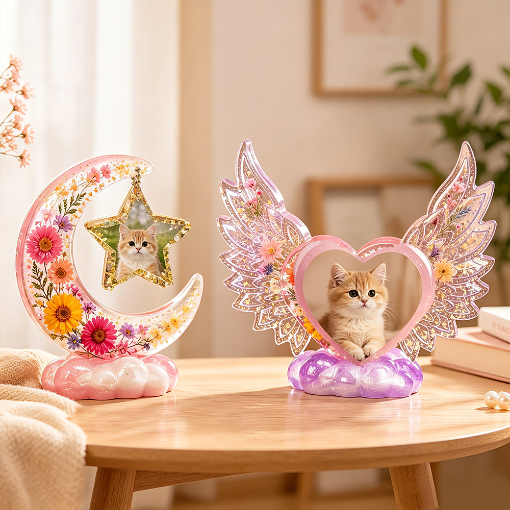 S0308 Heart Shaped Photo Frame - Resin Art Design incelemesi ve fiyatı