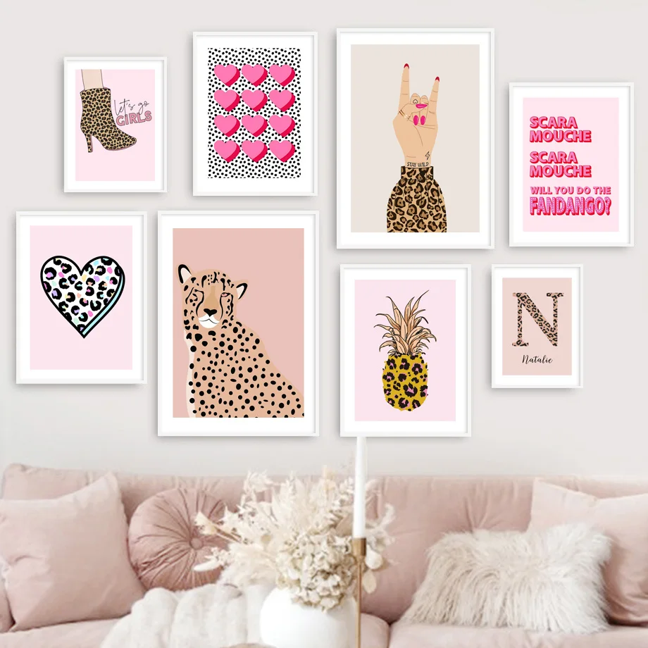 Nordic Abstract Wall Art Pink  - Resin Art Name incelemesi ve fiyatı