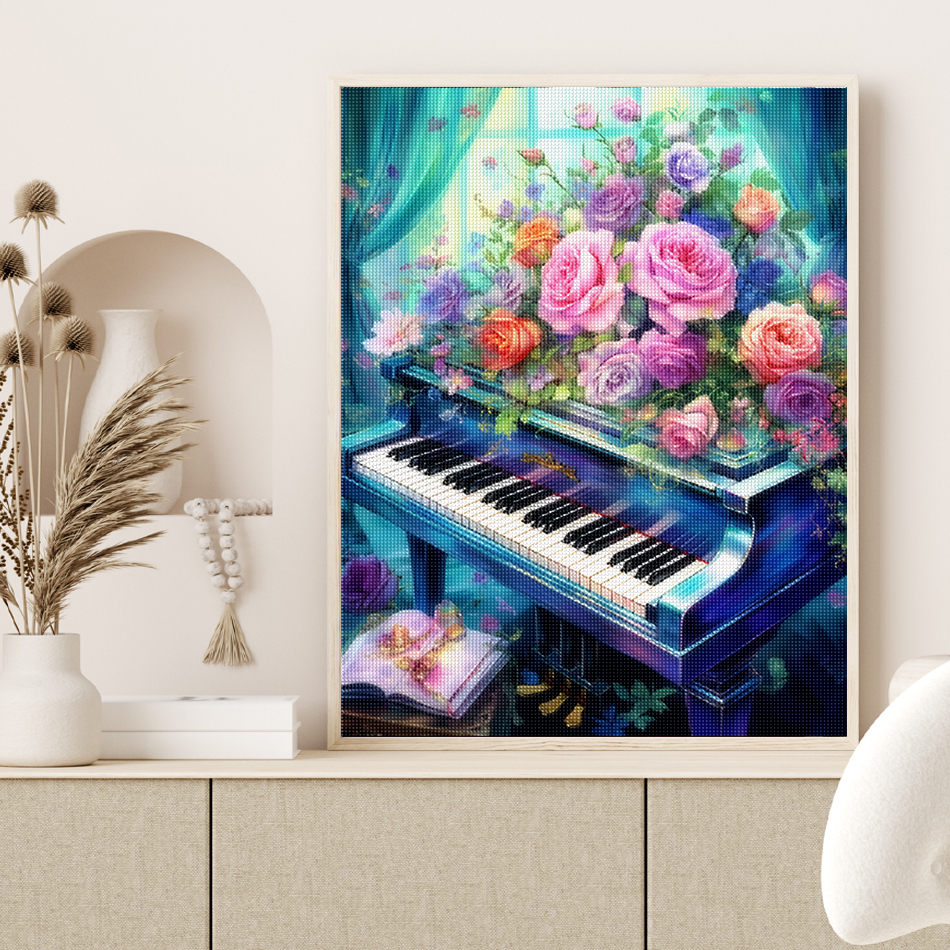 1pc frameless  Diamond Paintin - Resin Art Design incelemesi ve fiyatı