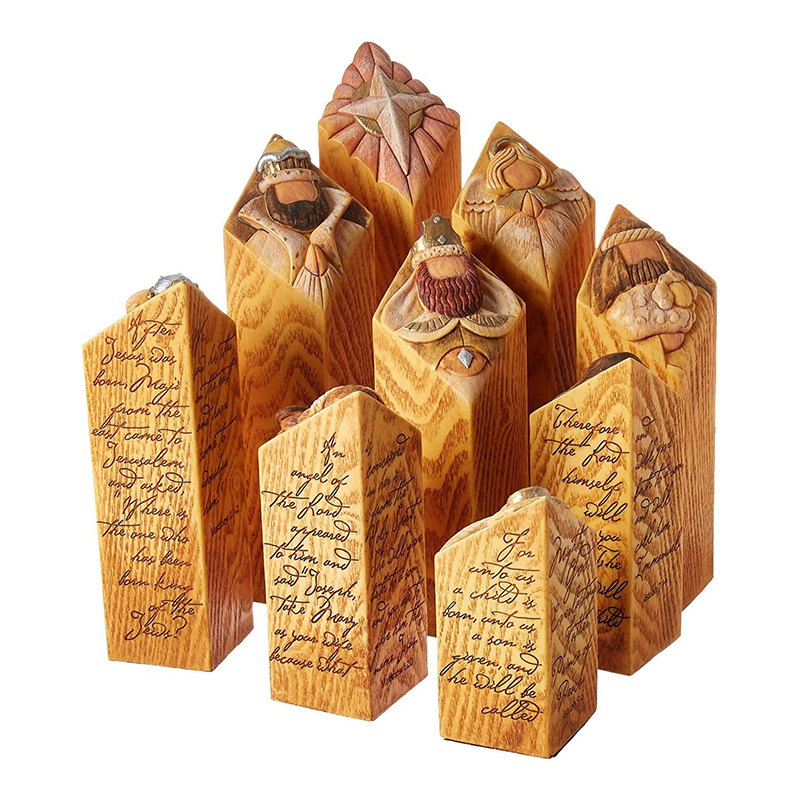 Heaven Nativity Tree Pillar St - Resin Art And Wood incelemesi ve fiyatı