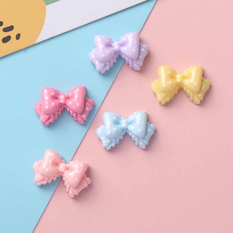 7 Colors Mini Bow Resin Charms - Resin Art Phone Case incelemesi ve fiyatı